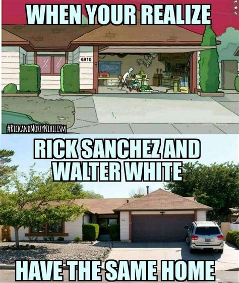 Rick Sánchez y Walter White Meme subido por wolschaldo Memedroid