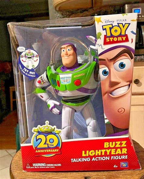 Disney Toy Story 20th Anniversary Buzz Lightyear Talking Action Figure