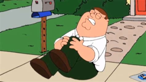 Peter Griffin Hurts His Knee Youtube