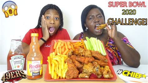 Thank you for your advice for clarification, both winner winner chicken/turkey dinner do not need to be done on solo, they can be any game mode. Super Bowl 54 Spicy Chicken Wings Challenge - YouTube