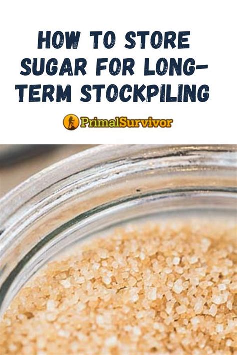 Learn how to store your rice properly. How to Store Sugar for Long-Term Stockpiling in 2020 ...