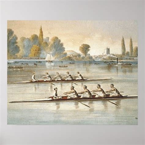 Top Rowing Poster Au