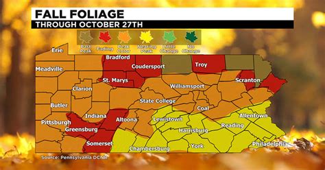 Fall Foliage Report Cooler Temperatures Bring In The Best Colors Cbs