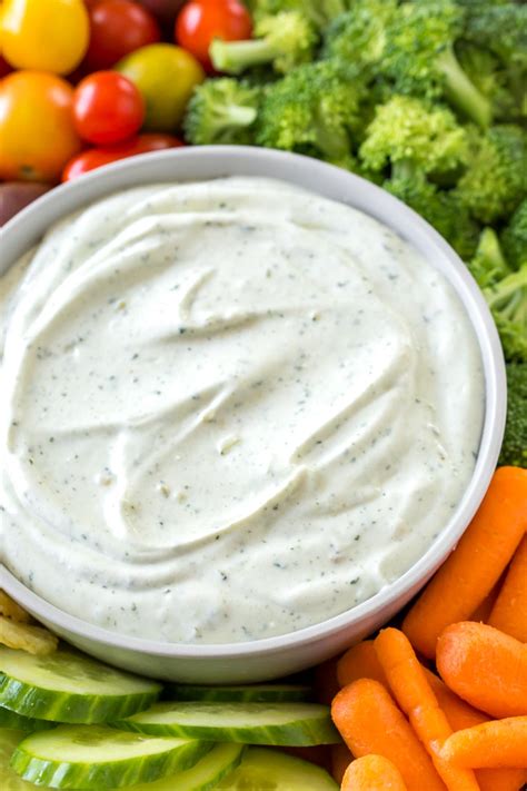 Homemade Ranch Dip Recipe Dairy Free Simply Whisked
