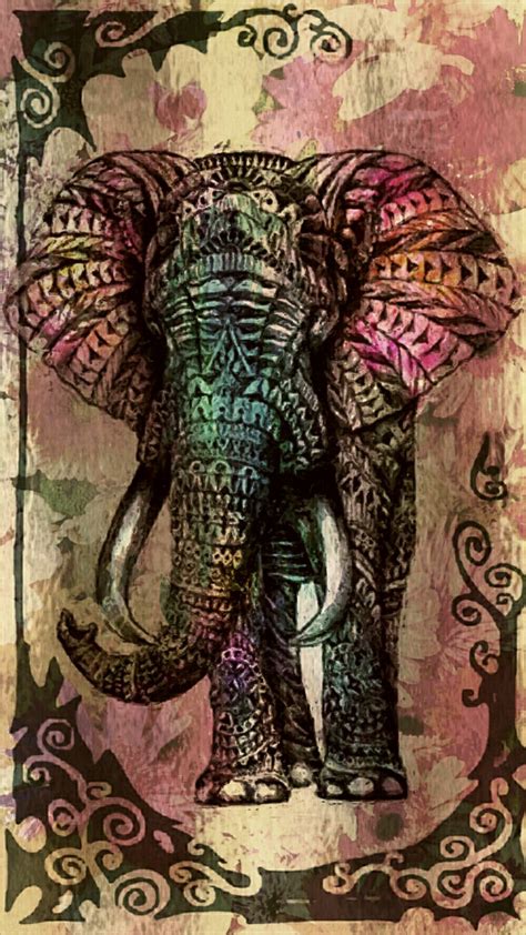 Tribal Elephant Wallpaper 59 Images