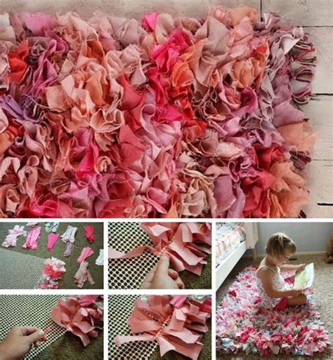 Easy Rag Rug Diy Is Quick To Make And Looks Great The Whoot Rag Rug
