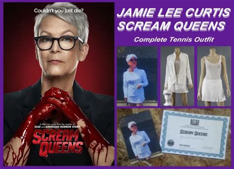 Scream Queens Jamie Lee Curtis Screen Worn Tennis Outfit Studio Coa