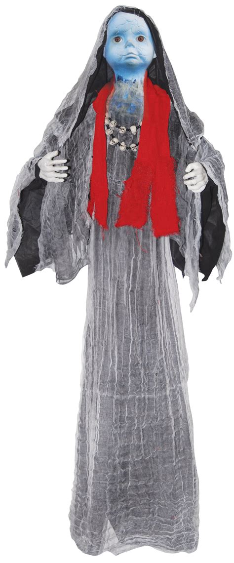 Sunstar Industries Halloween Prop Hanging Gothic Doll With Led Light Up