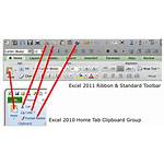 Excel Ribbon Mac Tab Clipboard Microsoft Format