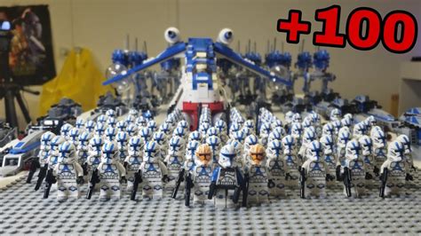 Building My 25x Lego Star Wars 501st Legion Clone Trooper Army