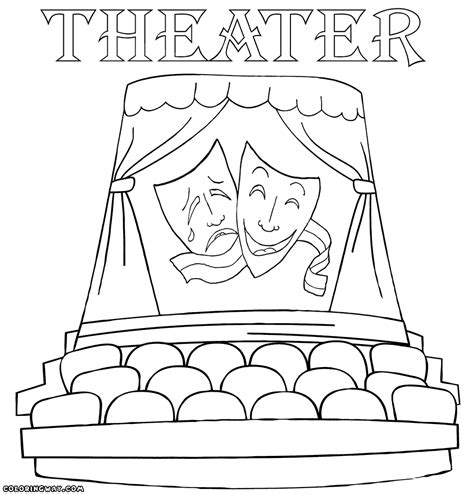 theatre stage coloring pages coloriage livre coloriage page de my xxx hot girl