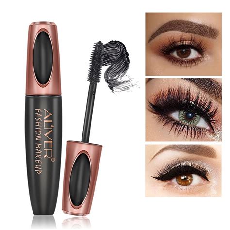 Eyelash Mascara 4d Silk Fiber Extension Mascara Waterproof Volume Long