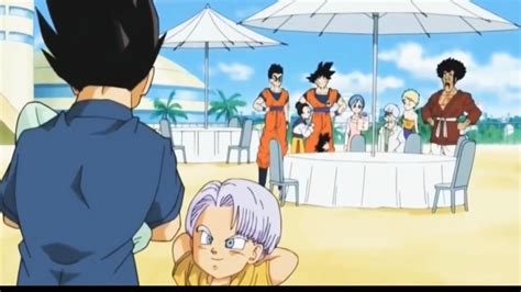 Vegeta Meets His Daughter Bulla For The First Time Youtube