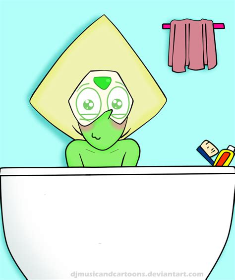 Peridot In The Shower Time By Yulizielove On Deviantart