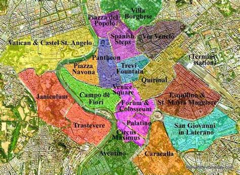 Dzielnicy Eur W Rzymie Na Mapie Mapa Rzymu Lazio Włochy