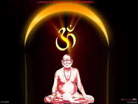 Swami samarth sitting on vyagrahjin (tiger skin). OM SWAMI SAMARTH | swami samarth maharaj Akkalkot ...
