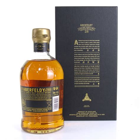 Aberfeldy 28 Year Old Whisky Auctioneer
