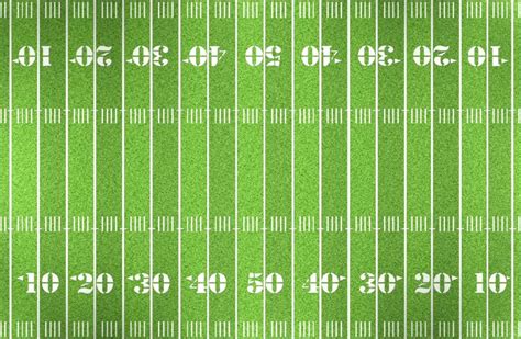 Cartoon American Football Field Clipart