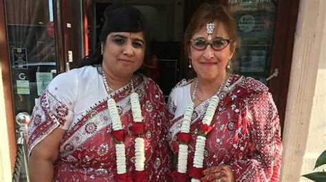Britain S First Interfaith Lesbian Wedding Hindu Jewish Couple Ties The Knot