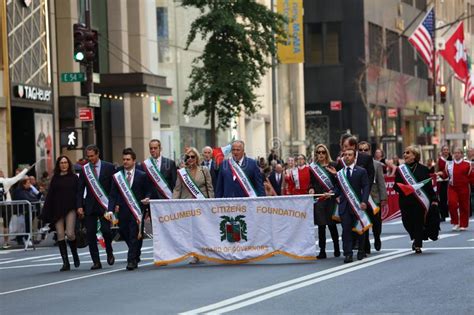 75th Columbus Day Parade Nyc 2019 Editorial Stock Image Image Of