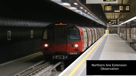 Northern Line Extension Observation 21 09 21 Youtube