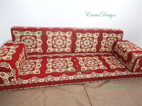 Arabic Style Majlis Floor Sofa Set Floor Couch Oriental Etsy