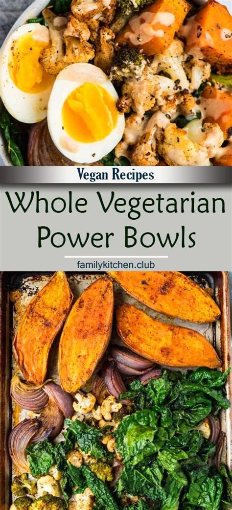 Best Whole30 Vegetarian Power Bowls Recipe Bowl Recipes Easy