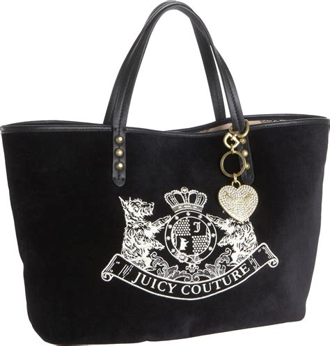 Amazon Juicy Couture Large Pammy Tote Black One Size Clothing