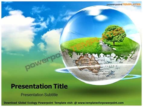 Global Ecology Powerpoint Template