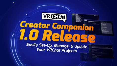 Vrchat Launches Creator Companion Tool To Streamline Content Creation