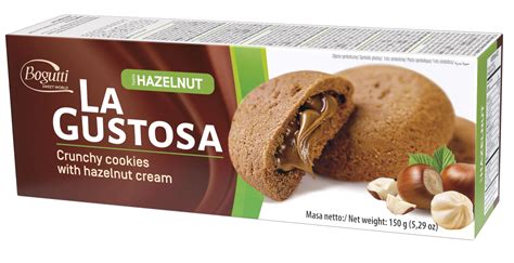 La Gustosa Crunchy Cookies With Hazelnut Cream Bogutti