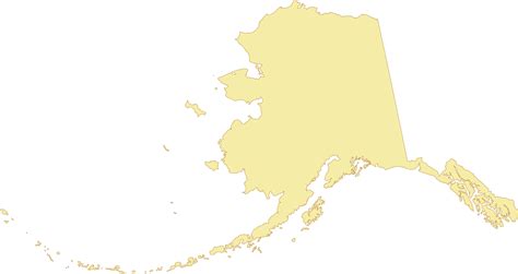 Download Alaska Outline Map