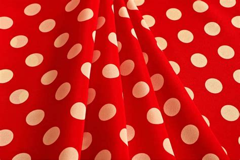 Polka Dots Fabrics For Dressmaking And Fashion New Tess