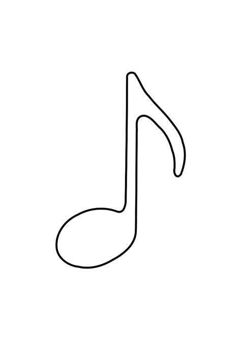 Musical Note Black And White Clipart Best