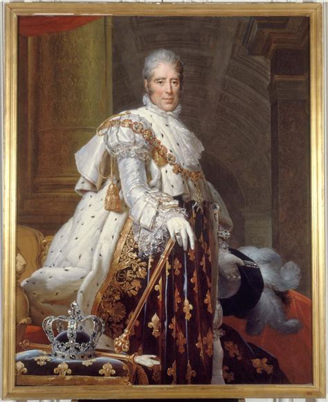 Charles X En Costume De Sacre - Portrait de Charles X (1757-1836), roi de France, en costume de sacre