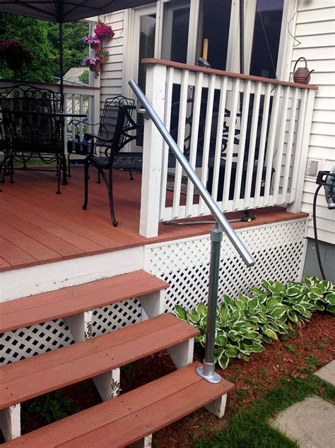 21 Diy Deck Railing Ideas For Your Home Outdoor Handrail Exterior