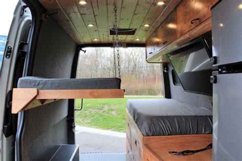 Graystone Sprinter Conversion Freedom Vans Camper Interior Design