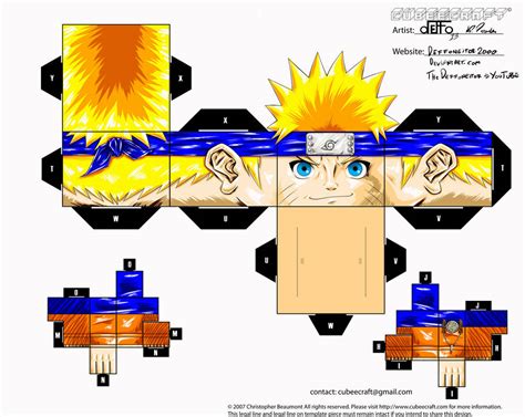 Naruto Cubeecraft Parte 1 By Deffoneitor2000 On Deviantart