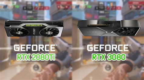 Rtx 2080ti Vs Rtx 3080 With I7 10700k 5 Games Youtube
