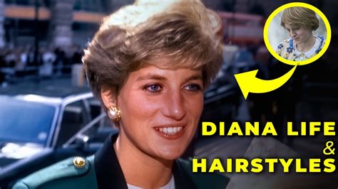 Princess Dianas Hairstyles Tells Different Stages Of Her Life Youtube