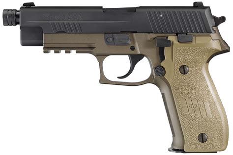 Sig Sauer P226 Combat 9mm Fde Pistol With Threaded Barrel For Sale