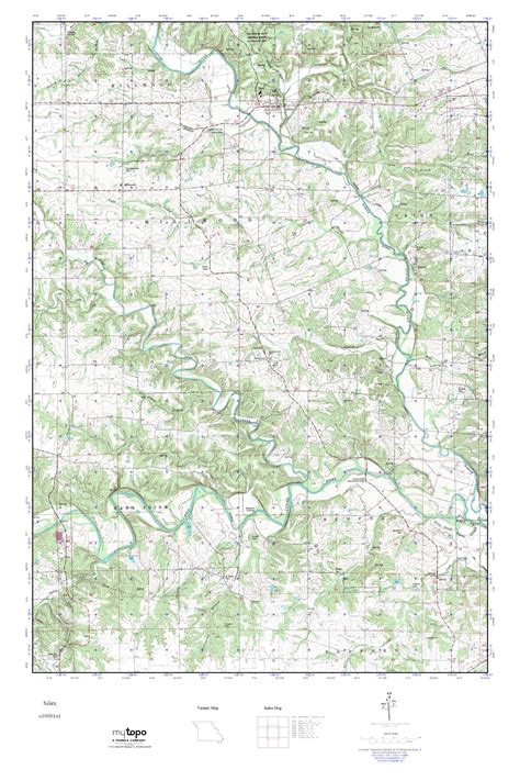 Mytopo Silex Missouri Usgs Quad Topo Map