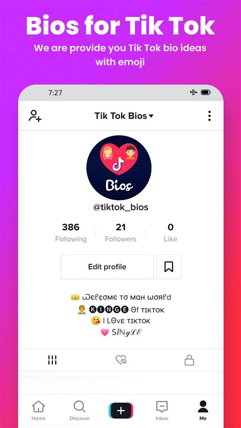 Figure out your passion or hobby and narrow it down. Bios Ideas for Tik Tok for Android - APK Download