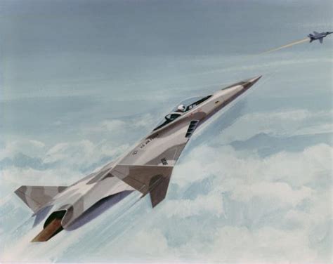 Unbelievably Sleek Fighter Cold War Combat Aircraft Bud Nelsons Light