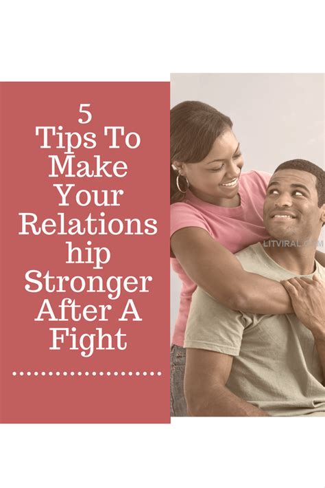 5 Tips To Make Your Relationship Stronger After A Fight