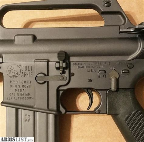 Armslist For Sale Colt M16a1 Reissue