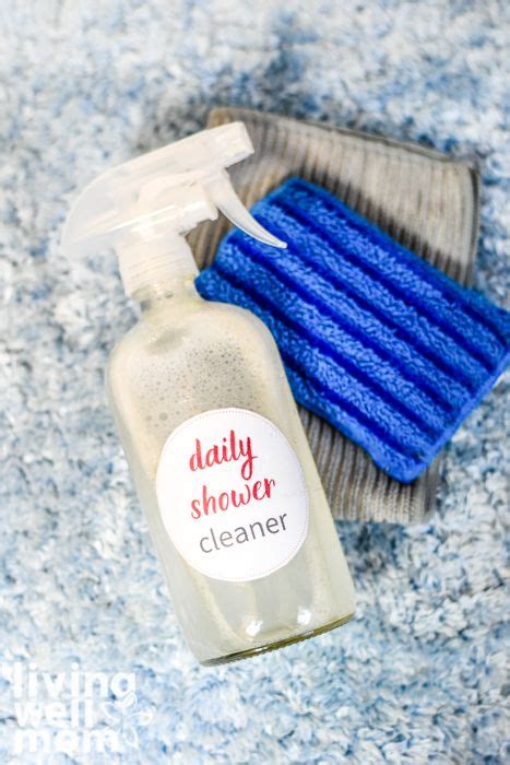 Simply wet the glass doors, shake out the cleaner on a. This Simple DIY Shower Cleaner will Keep Your Tub Clean ...