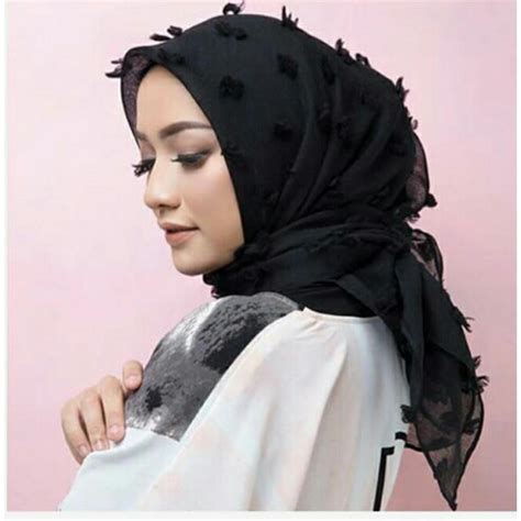Baju muslim rubiah bulu pesta gamis maxi maxy muslimah dress seragam. Jilbab Rubiah Warna Mocca - Voal Motif