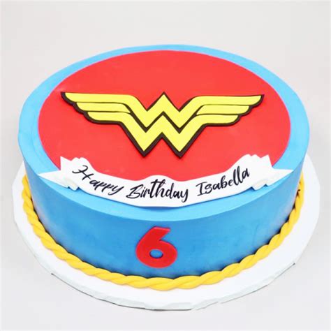Wonder Woman Birthday Cake Online Doorstep Cake
