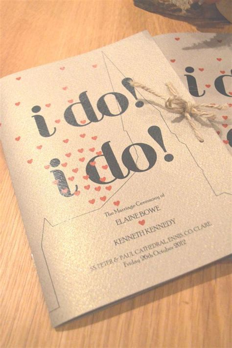 churchmass order  service booklets kraft paper